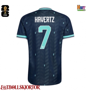 Tyskland Kai Havertz #7 Bortatröja VM 2026 Kortärmad
